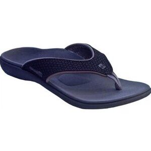 Womens Spenco Yumi Sandal Patterned Onyx 7 / 8 - Black
